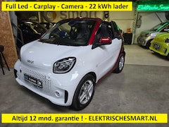 Smart Fortwo cabrio - EQ Comfort - Carplay - snellader - camera - 12 mnd. garantie - stoelverwarming