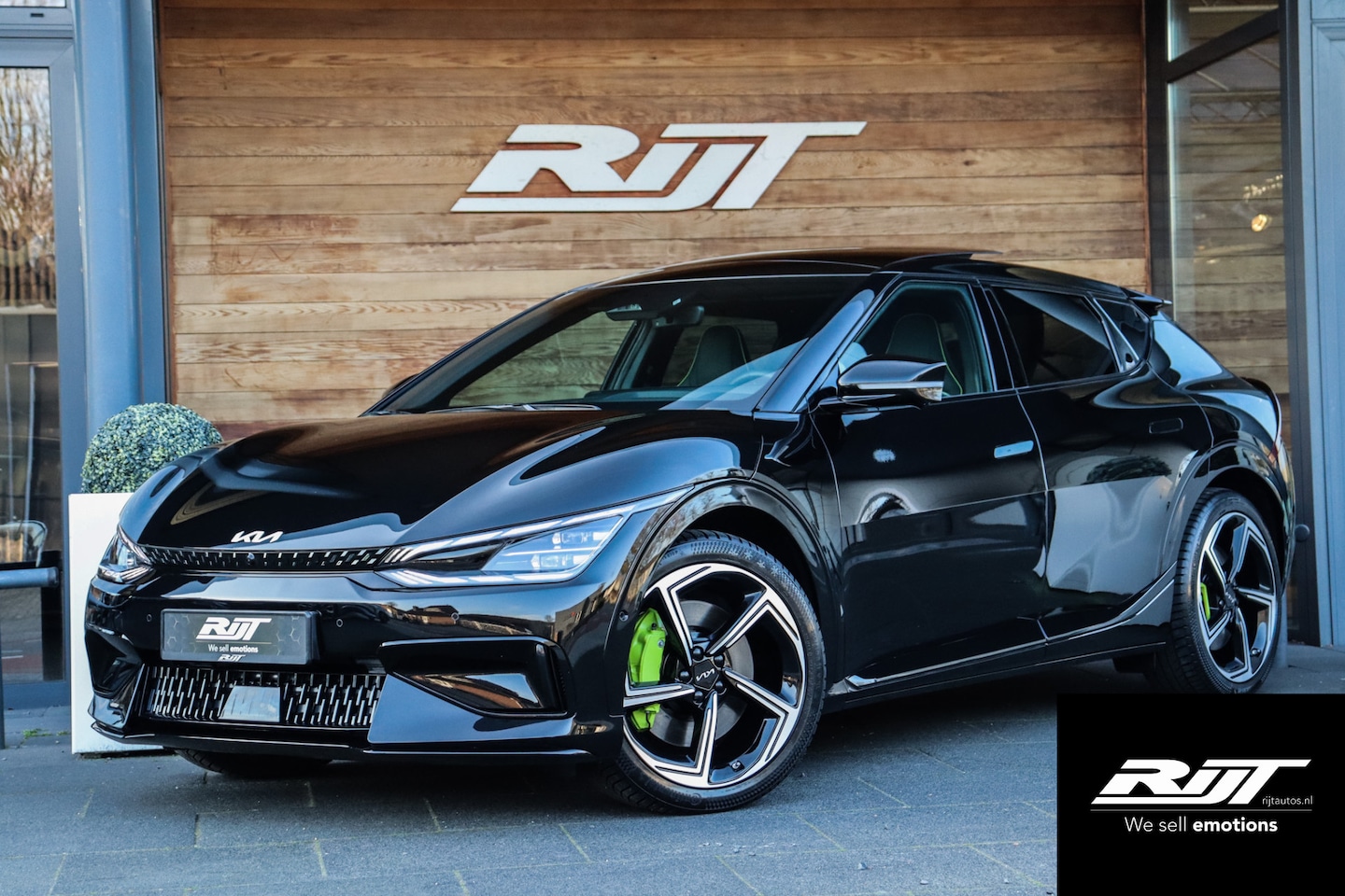 Kia EV6 - GT AWD 585pk BTW 77.4 kWh **NL AUTO/Kuipstoelen/Pano/360/Head-up Display** - AutoWereld.nl