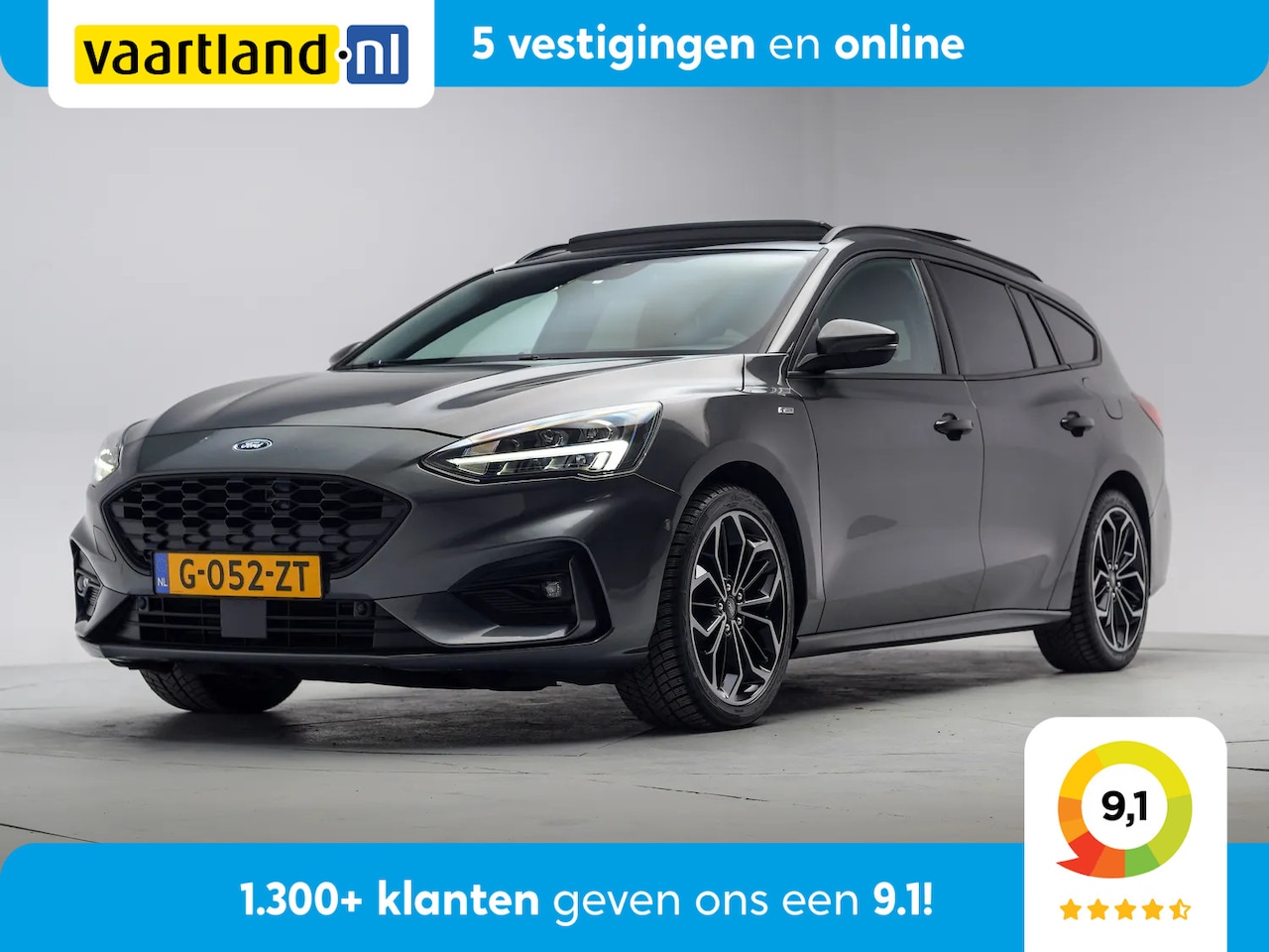 Ford Focus Wagon - 1.5 EcoBoost 180pk ST Line Business [ Panorama LED Navi ] - AutoWereld.nl