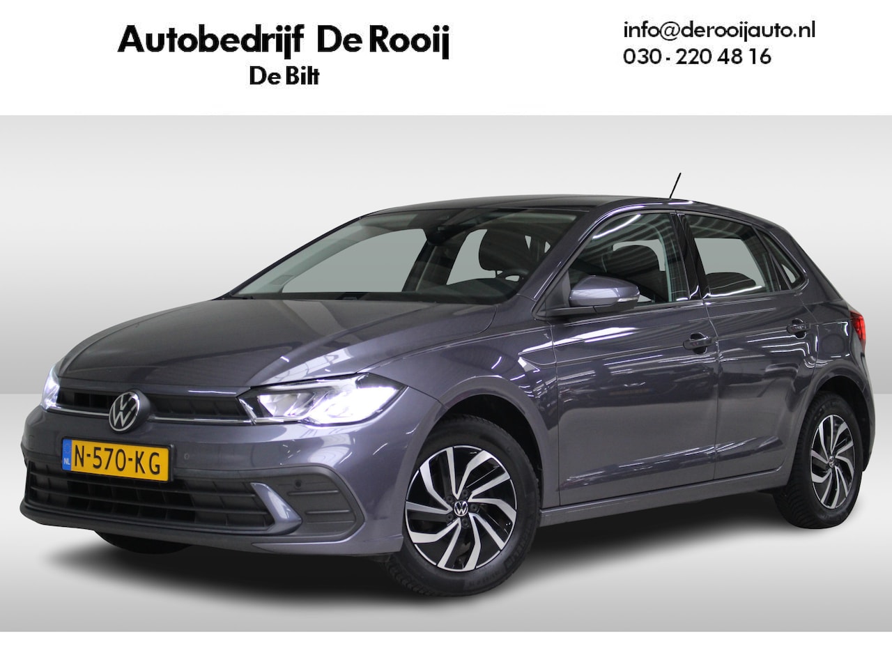 Volkswagen Polo - 1.0 TSI Life Navigatie | Airco | Lichtmetalen Velgen | Parkeersensoren | - AutoWereld.nl