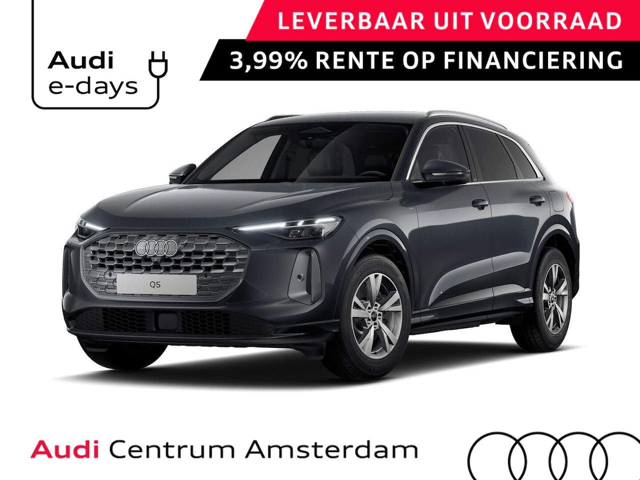 Audi Q5 - Advanced edition e-hybrid 299 PK | Keyless | Stoelen voor elektrisch | Sfeerverlichting | - AutoWereld.nl
