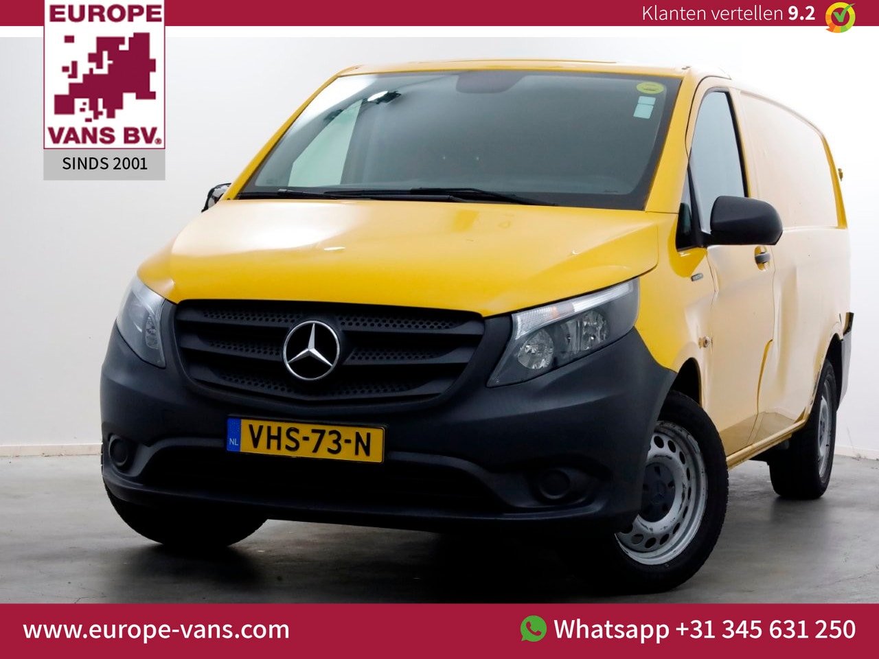 Mercedes-Benz eVito - Lang 41 kWh Airco SOH 91,9% 12-2020 - AutoWereld.nl