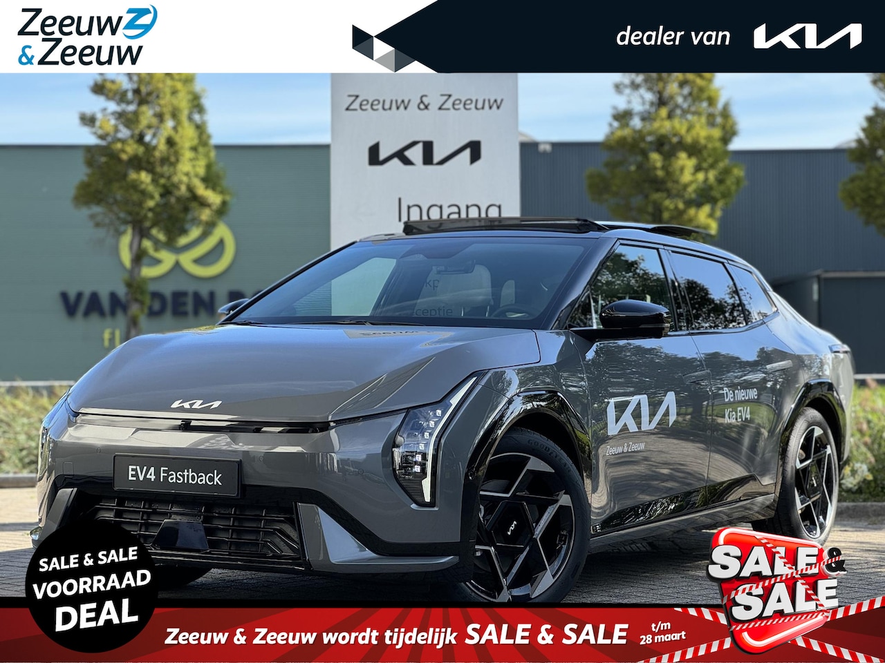 Kia EV4 Fastback - GT-PlusLine 81.4 kWh | Nu beschikbaar voor proefritten! | 612 km WLTP-actieradius | Bel vo - AutoWereld.nl