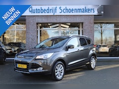Ford Kuga - 1.5 Titanium 4WD TREKHAAK STOEL/RUITVERW. LEER NAVI CRUISE CLIMA BT-TELEFOONVERB. 2XPDC LM