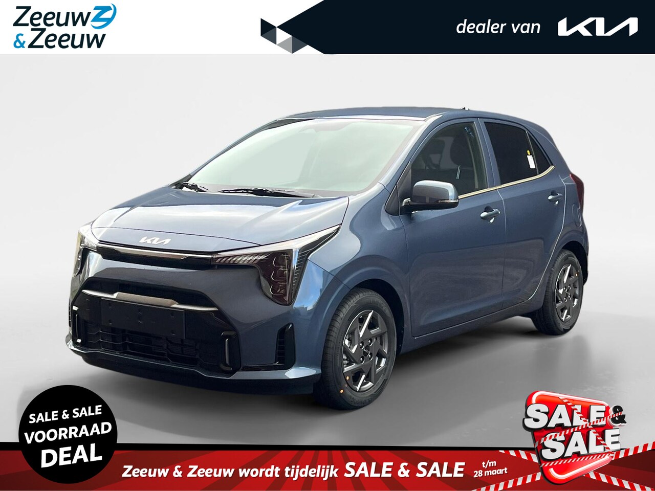 Kia Picanto - 1.0 GDi DynamicPlusLine | bel voor info | Elektrisch inklapbare buitenspiegels | 14" licht - AutoWereld.nl