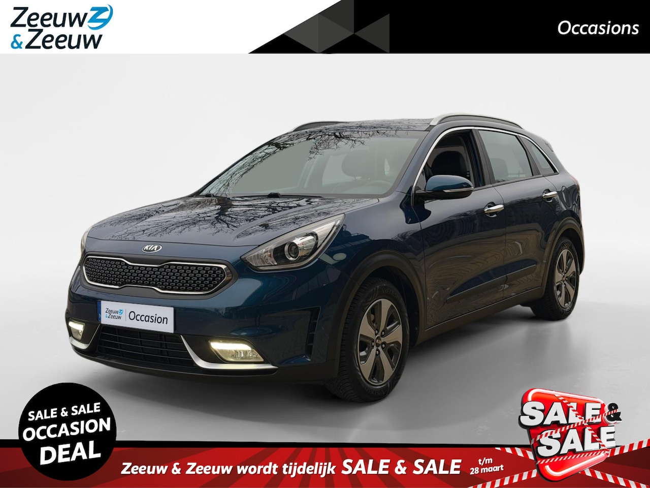 Kia Niro - 1.6 GDi Hybrid First Edition 100% dealer onderhouden ! | trekhaak | Climate Control | nett - AutoWereld.nl