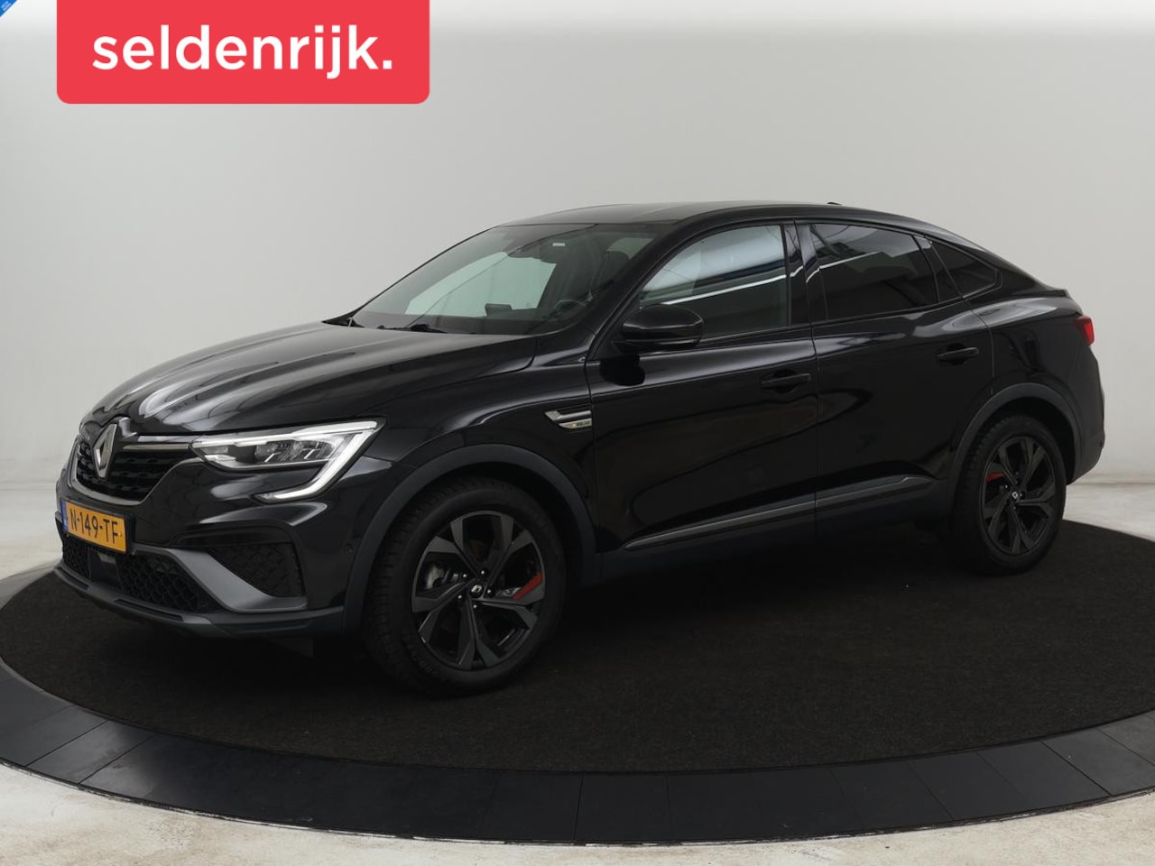 Renault Arkana - 1.6 E-Tech Hybrid 145 R.S. Line | Leder/Alcantara | Trekhaak | Stoelverwarming | Adaptive - AutoWereld.nl