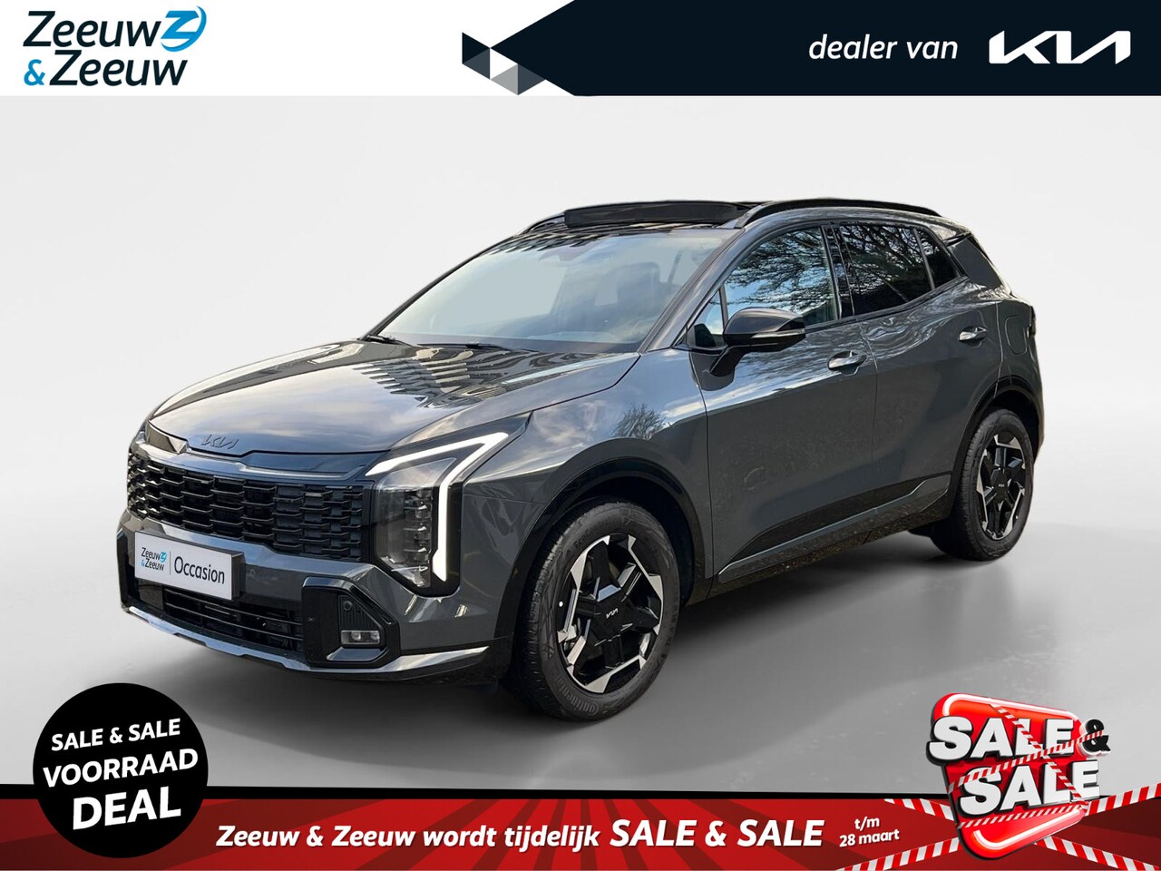 Kia Sportage - 1.6 T-GDi Hybrid GT-Line Demo | Navigatie | Draadlooscarplay | Schuifkanteldak | GT | - AutoWereld.nl