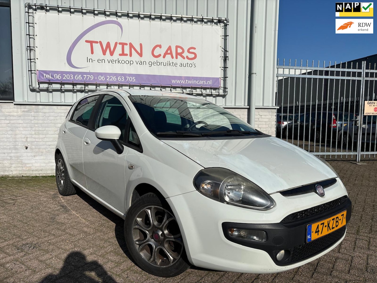 Fiat Punto Evo - 1.4 Racing 5drs Airco - AutoWereld.nl