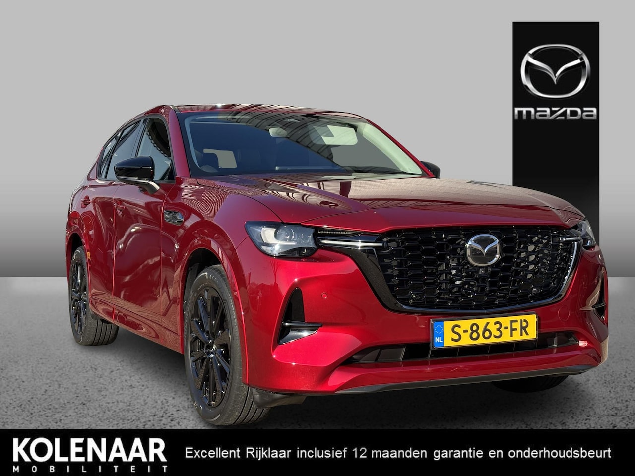 Mazda CX-60 - 2.5 e-SkyActiv PHEV Homura /360CAM/Panorama Pack/Eerste eigenaar/Dealeronderhouden/ - AutoWereld.nl