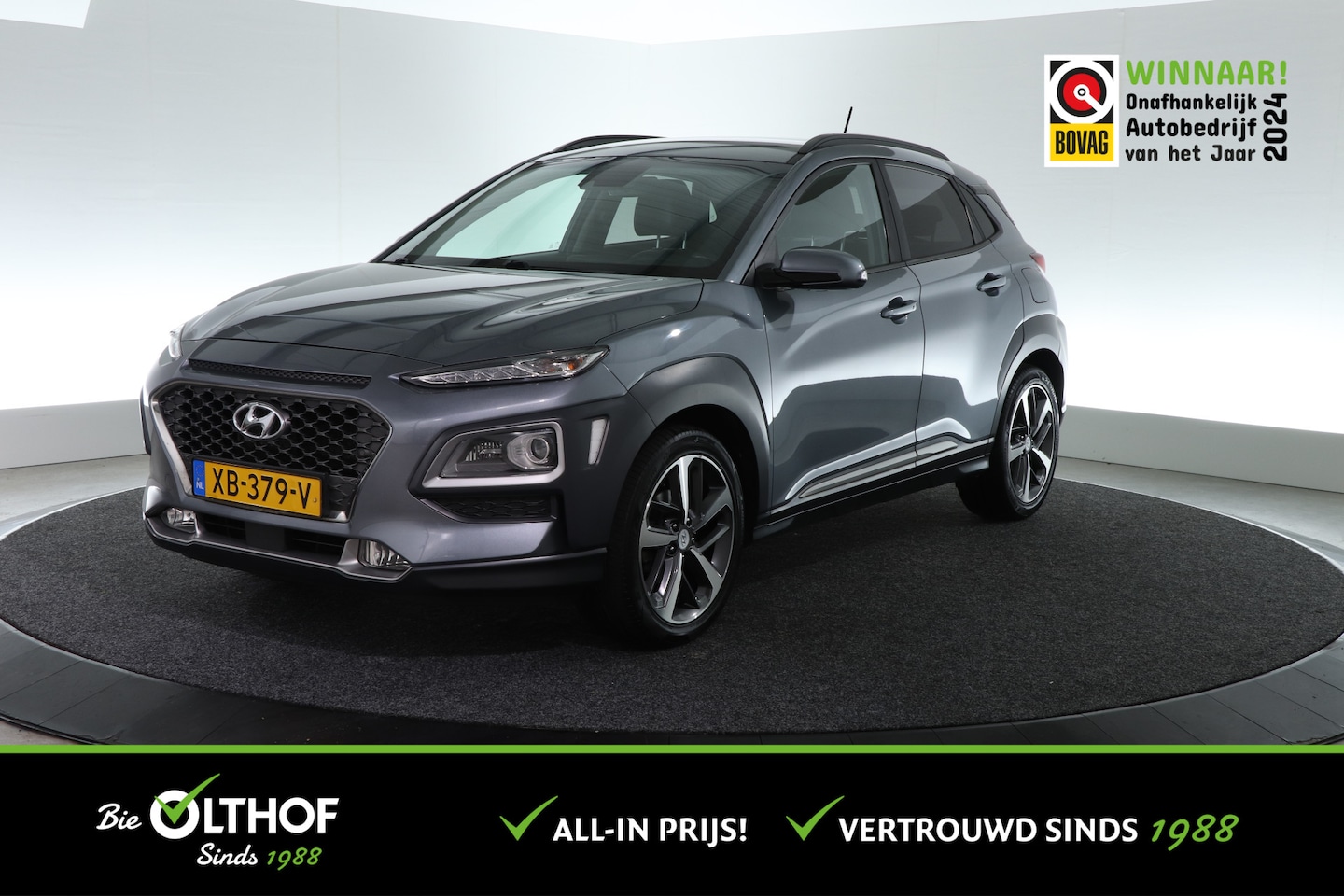 Hyundai Kona - 1.0T Premium | TREKHAAK | STOEL- STUURVERW. | - AutoWereld.nl