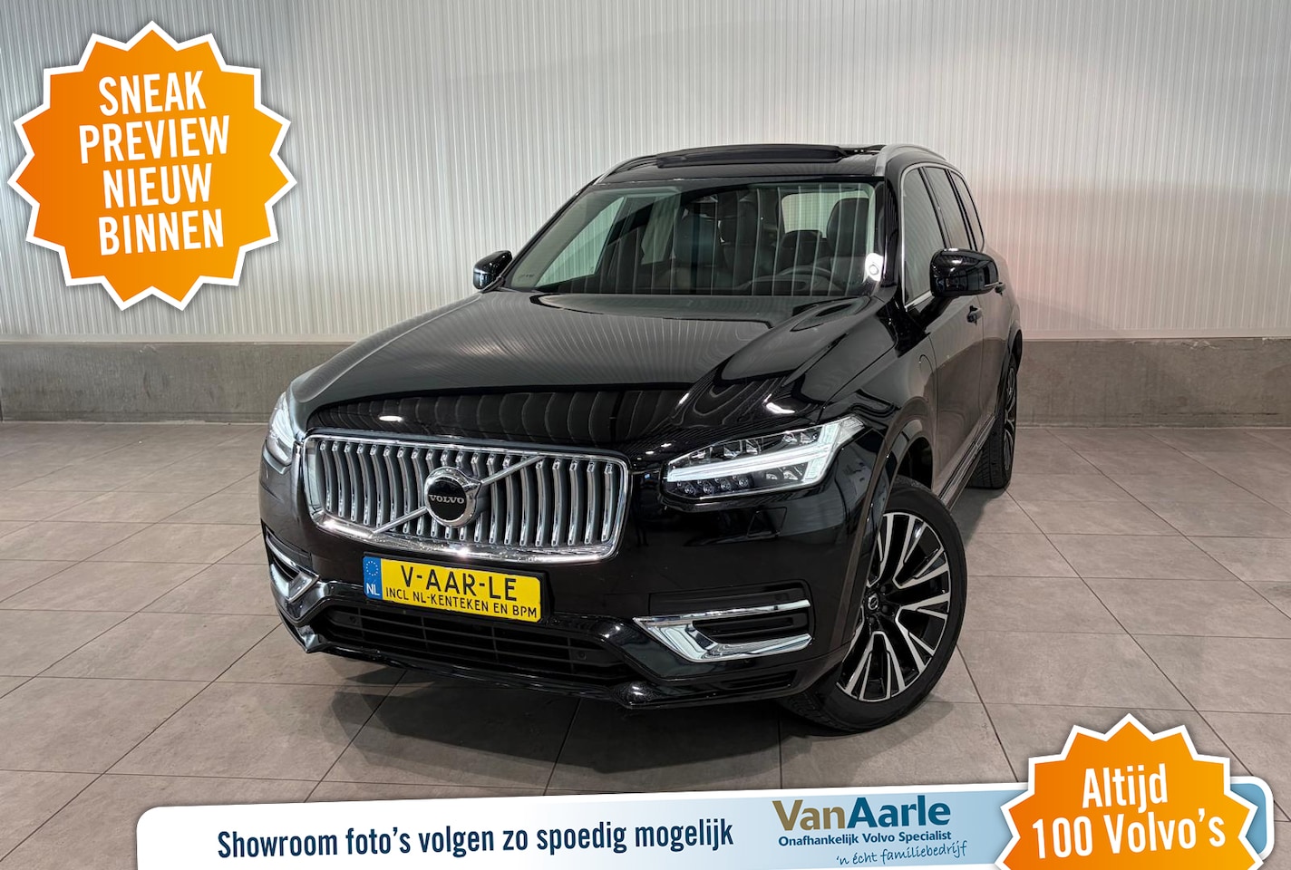 Volvo XC90 - T8 Aut. Long Range Ultimate Bright Leder ACC Panoramadak 455pk - AutoWereld.nl
