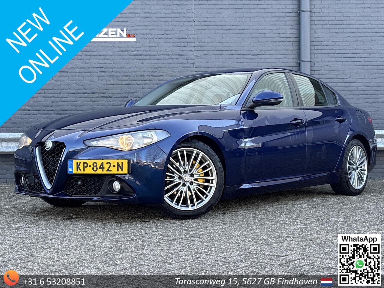 Alfa Romeo Giulia - 2.2 Eco Business Super | Leder | Climate | Cruise | Navi | Camera | - AutoWereld.nl
