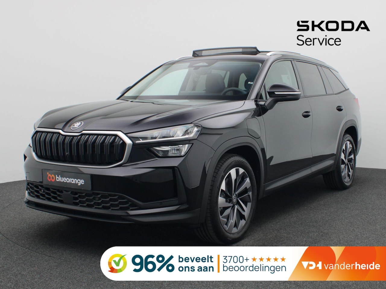 Skoda Kodiaq - 1.5 TSI PHEV Business Edition Plus 204PK DSG Pano-Schuifdak, Trekhaak, 19` LM Velgen, Stoe - AutoWereld.nl