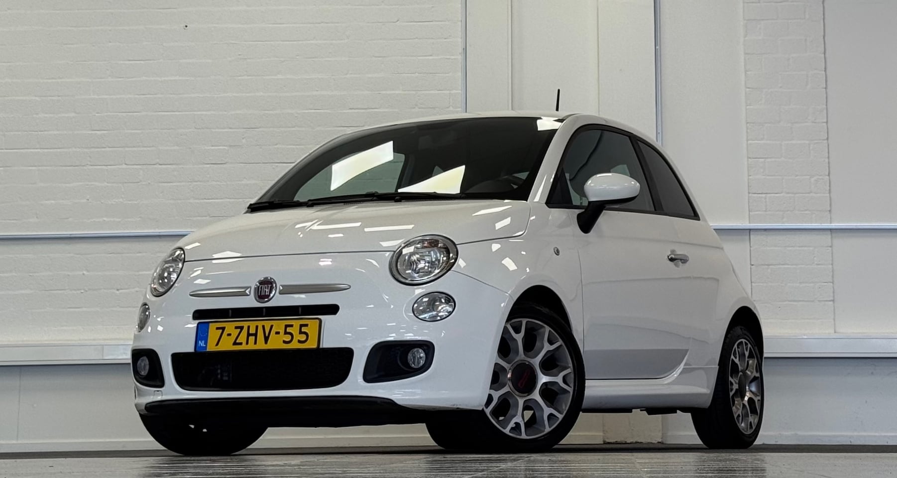Fiat 500 Abarth - 0.9 TwinAir Turbo 500S Abarth-pakket 100% onderhouden Leer Mooi! - AutoWereld.nl