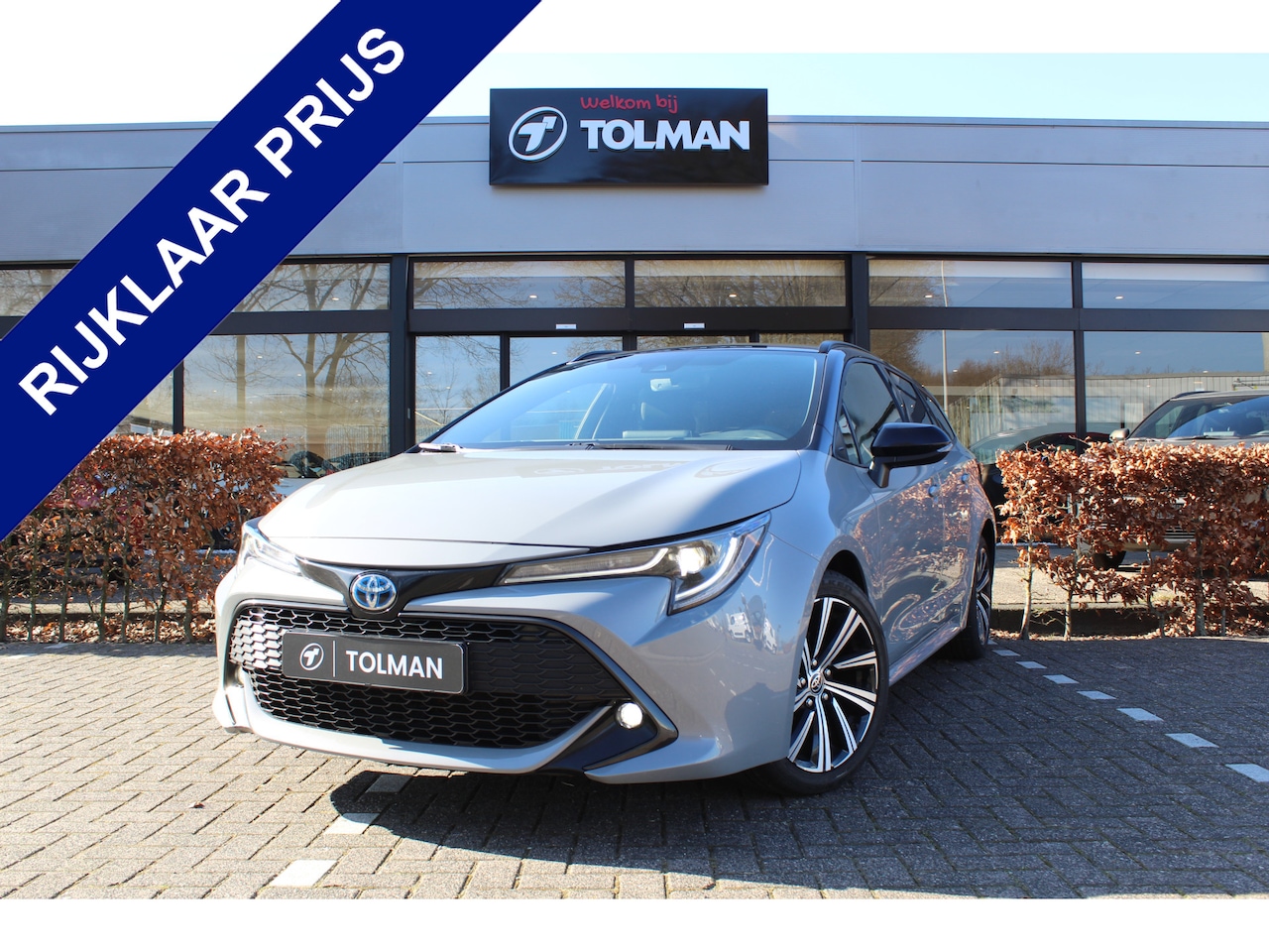 Toyota Corolla Touring Sports - 1.8 Hybrid Dynamic Bi-Tone | Rijklaar | Head Up | Apple/Android | Cruise | Climate Control - AutoWereld.nl
