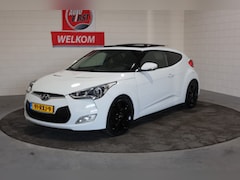 Hyundai Veloster - 1.6 GDI i-Catcher, Stoere blikvanger, 18 inch, Leder, Panoramadak, Camera, Boekjes, Isofix