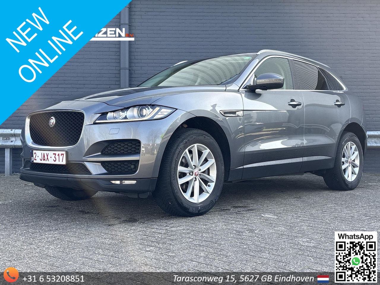 Jaguar F-Pace - 2.0 Prestige 20d | Leder | Pano | Climate | Cruise | Navi | Camera | - AutoWereld.nl