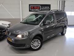 Volkswagen Caddy Maxi - 1.2 TSI 7 Persoons Trekhaak 2x Schuifdeur Airco-ecc Dakrails Bluetooth Extra getint glas O