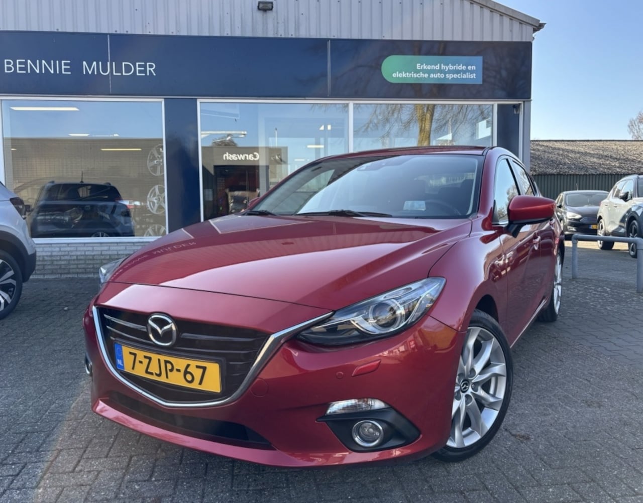 Mazda 3 - 2.0 GT-M CAMERA / LEDER / TREKHAAK - AutoWereld.nl