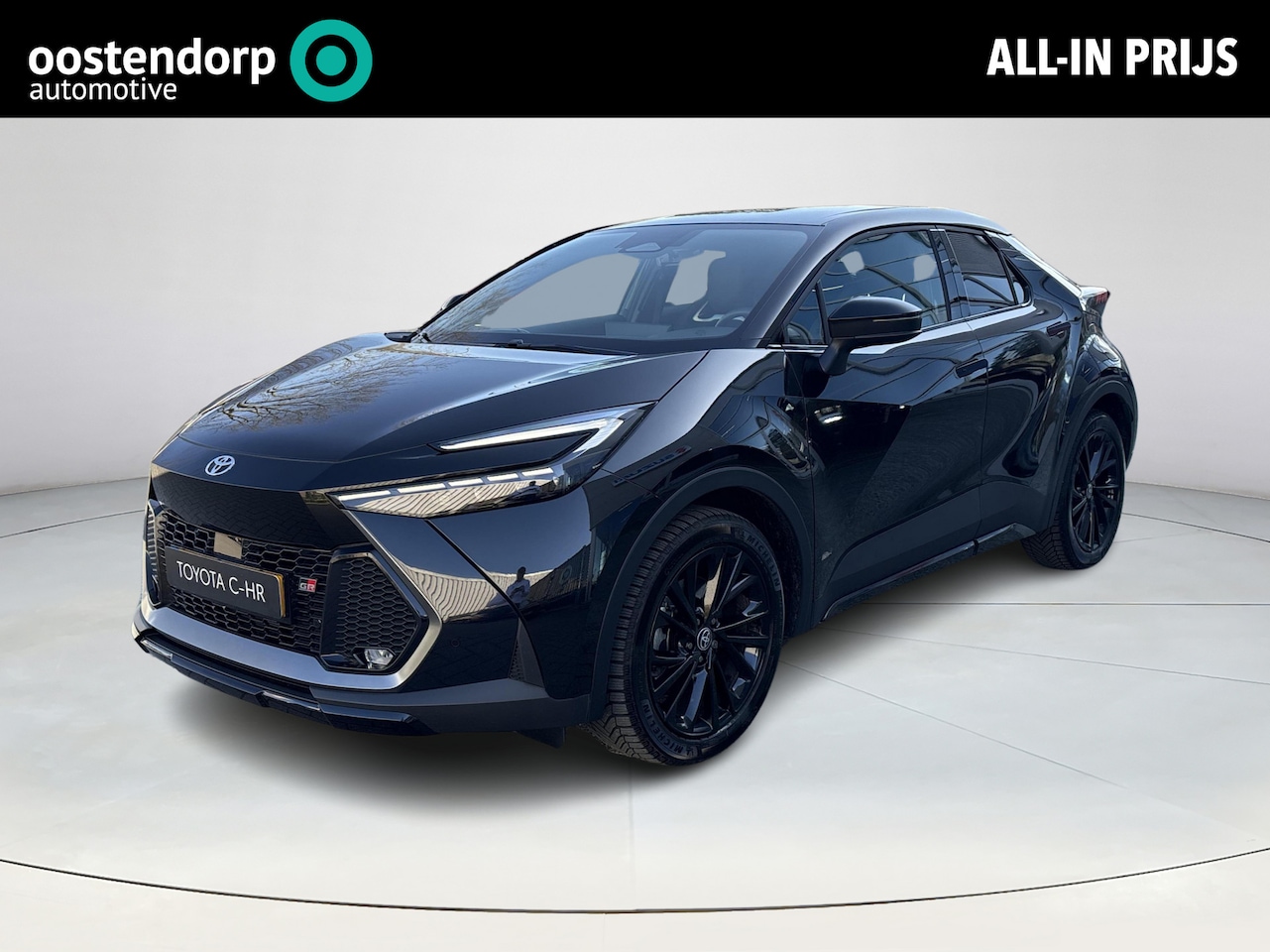Toyota C-HR - 2.0 Plug-in Hybrid 220 Black Edition **BLACK EDITION/ NIEUWE AUTO/ DIRECT LEVERBAAR** - AutoWereld.nl