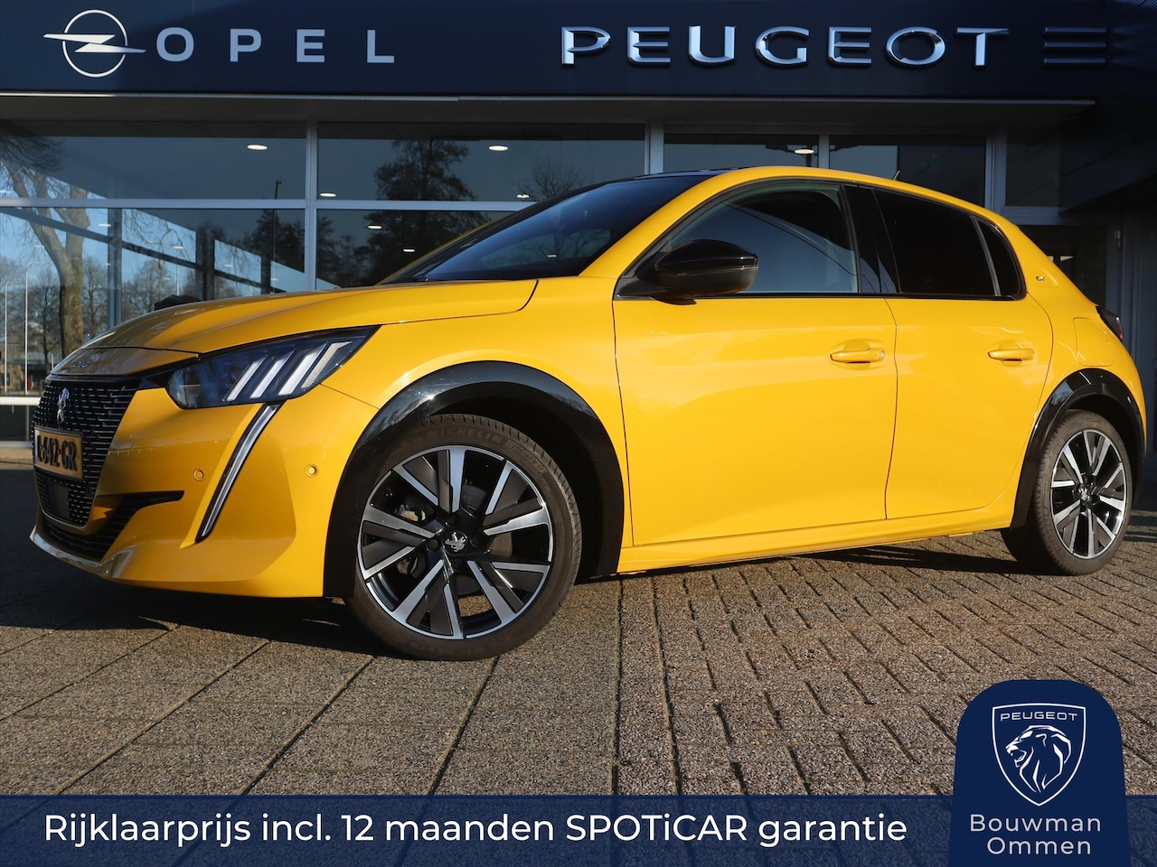Peugeot 208 - GT-Pack PureTech 100PK H6, Rijklaarprijs, Panoramadak Navigatie Adaptieve Cruise Control S - AutoWereld.nl