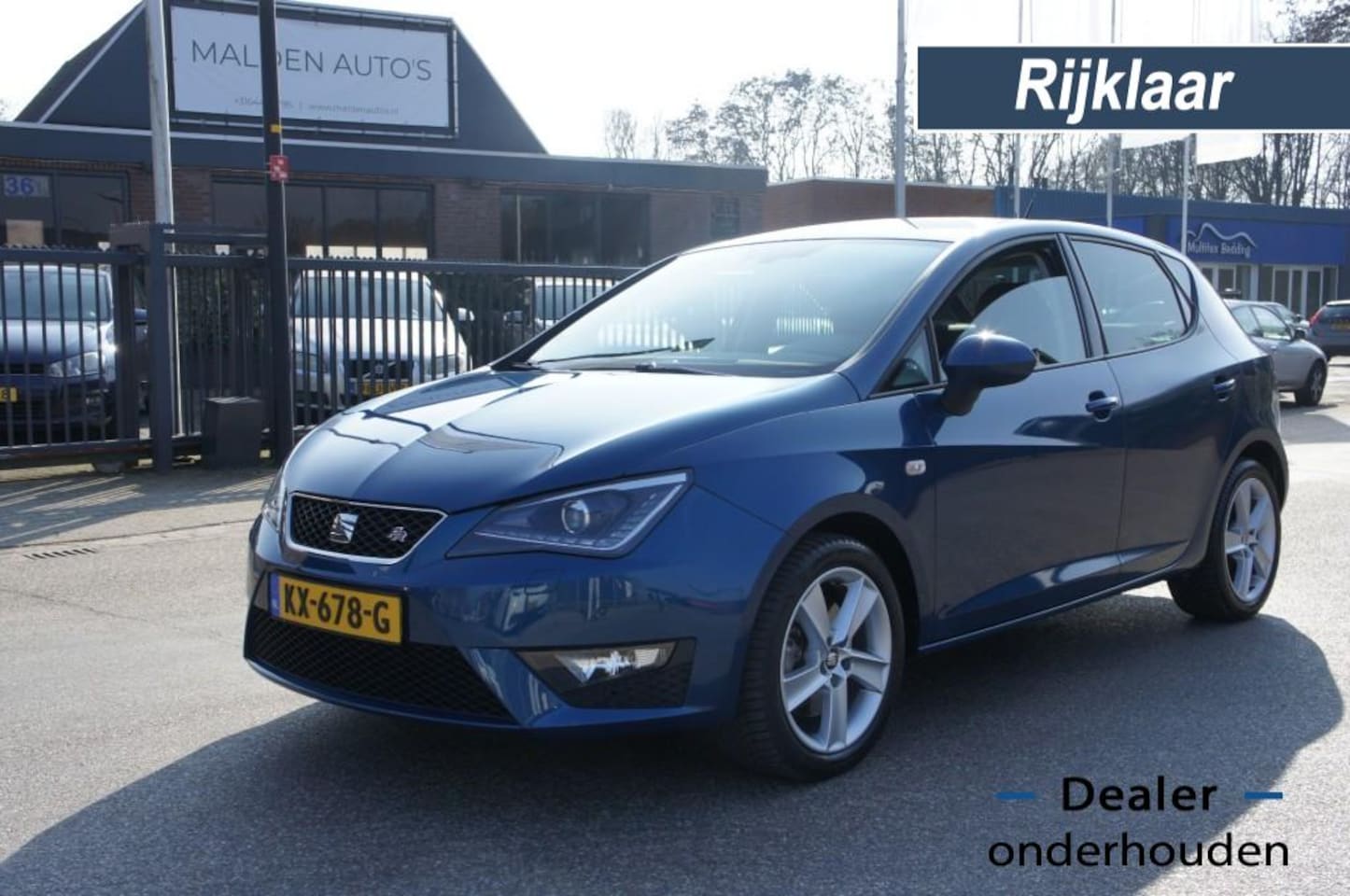 SEAT Ibiza - 1.0 ECOTSI FR CON 1eEIG LEDER-ALCANTARA/NAVI/PDC/CRUISE PERFECTE STAAT - AutoWereld.nl