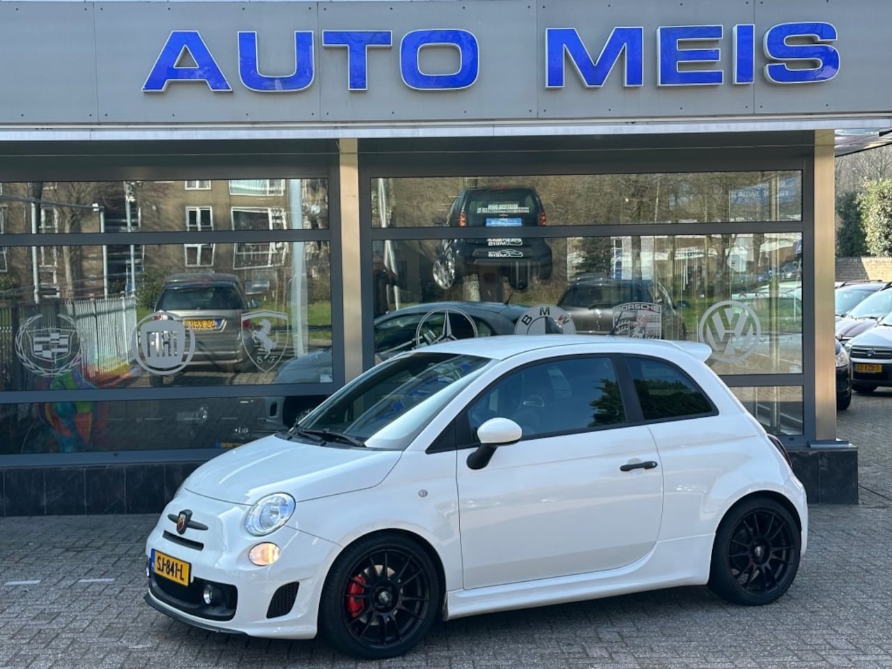 Fiat 500 Abarth - 1.4-16V ABARTH Airco Leer Telefoon Camera - AutoWereld.nl