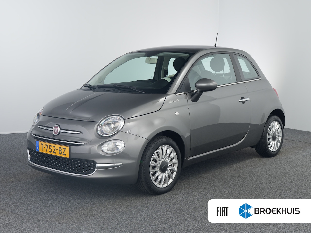 Fiat 500 - 1.0 70PK HYBRID DOLCEVITA AIRCO / 15"LMV / CRUISECONTROL / APPLE-ANDROID AUTO / PANO.DAK / - AutoWereld.nl