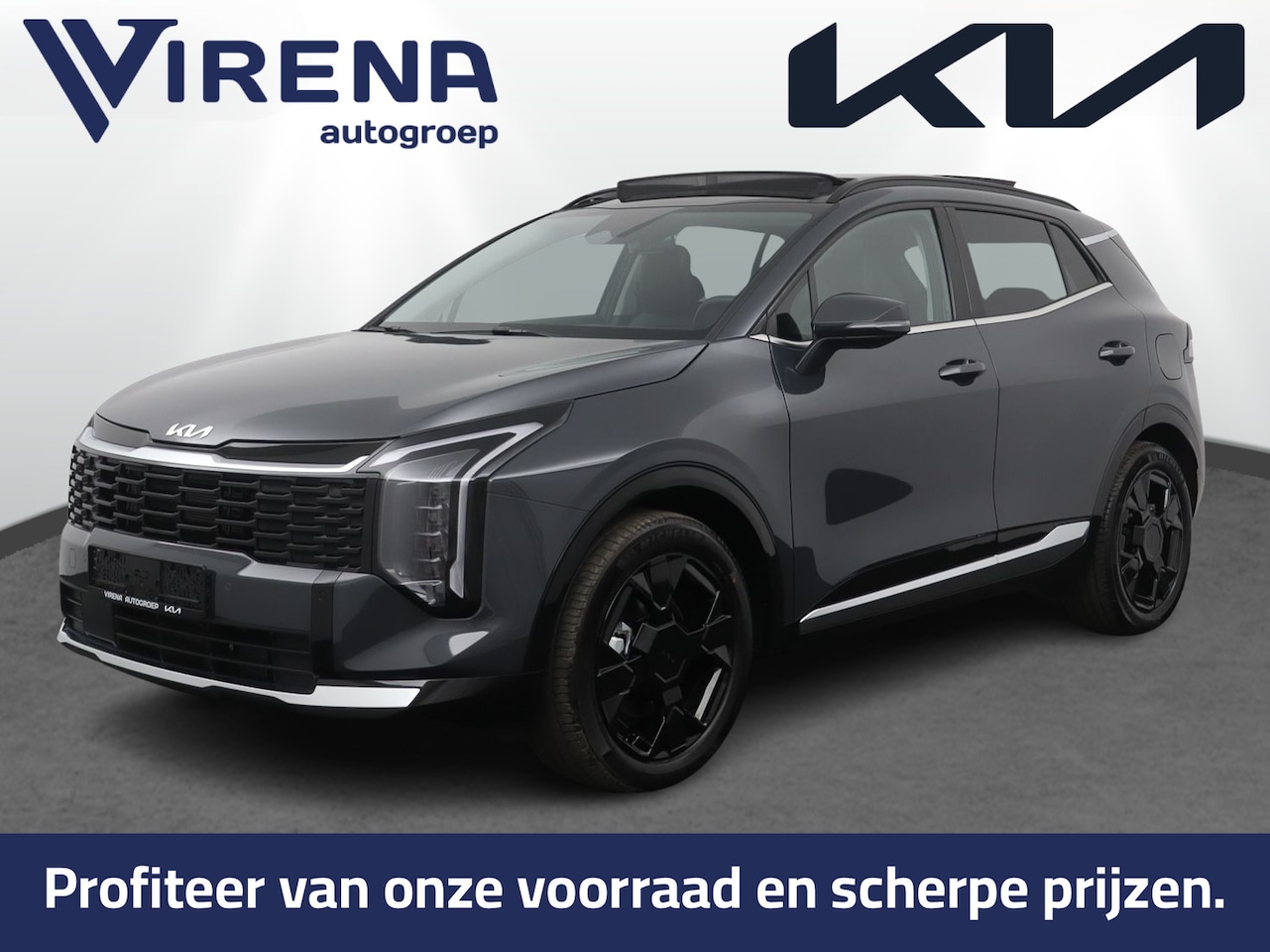 Kia Sportage - 1.6 T-GDi Plug-in Hybrid DynamicPlusLine - Prijs incl. inruilpremie - Schuif-kanteldak - S - AutoWereld.nl