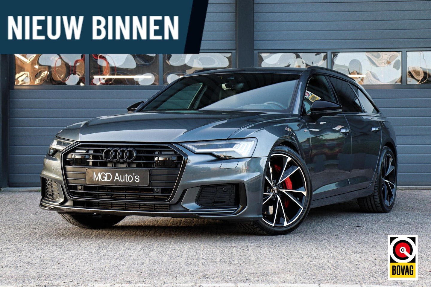 Audi A6 Avant - 55 TFSIe Quattro Competition /LED-MATRIX/MEMORY/CAMERA/KEYLESS/HUD/20 INCH/STOELVERW.! - AutoWereld.nl