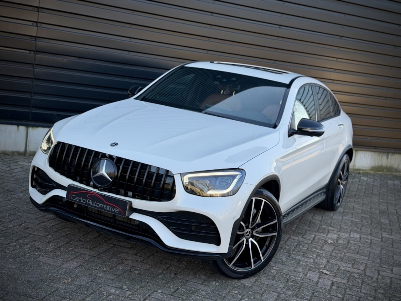 Mercedes-Benz GLC-klasse Coupé - 200 4MATIC 63 AMG PANO|360|MEMORY|BURM VOL! - AutoWereld.nl