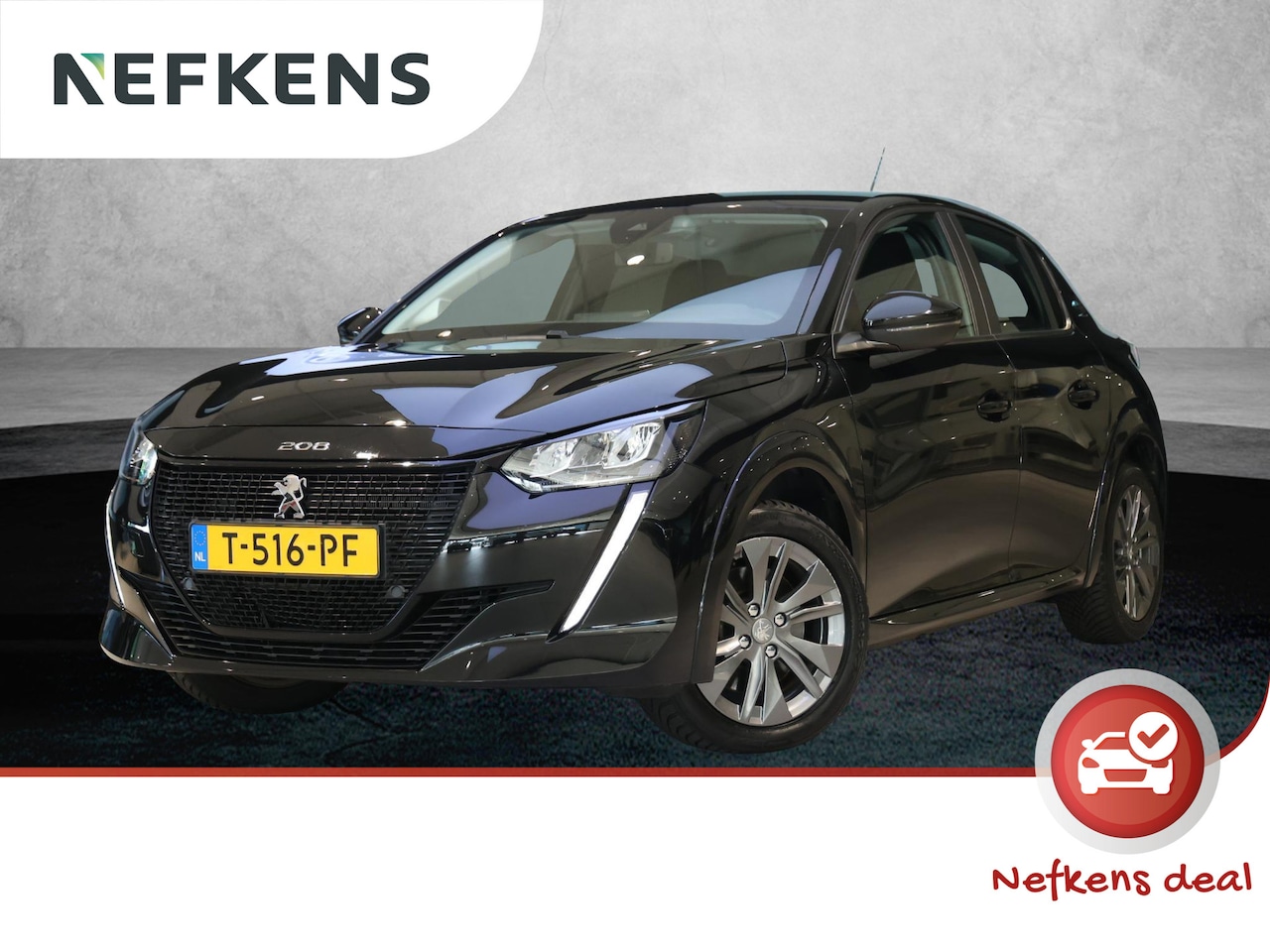 Peugeot e-208 - Active Pack 50 kWh | 1ste eigenaar | ACCU 96% | Parkeersensoren | Navigatie | AUTOMAAT | 1 - AutoWereld.nl