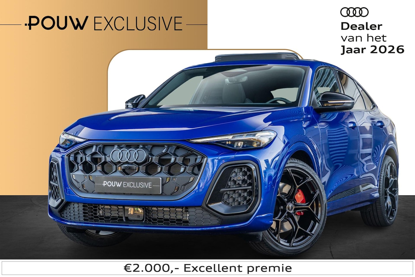 Audi Q5 Sportback - 2.0 TFSI e-hybrid quattro S edition Competition | Tech Plus | Panoramadak - AutoWereld.nl