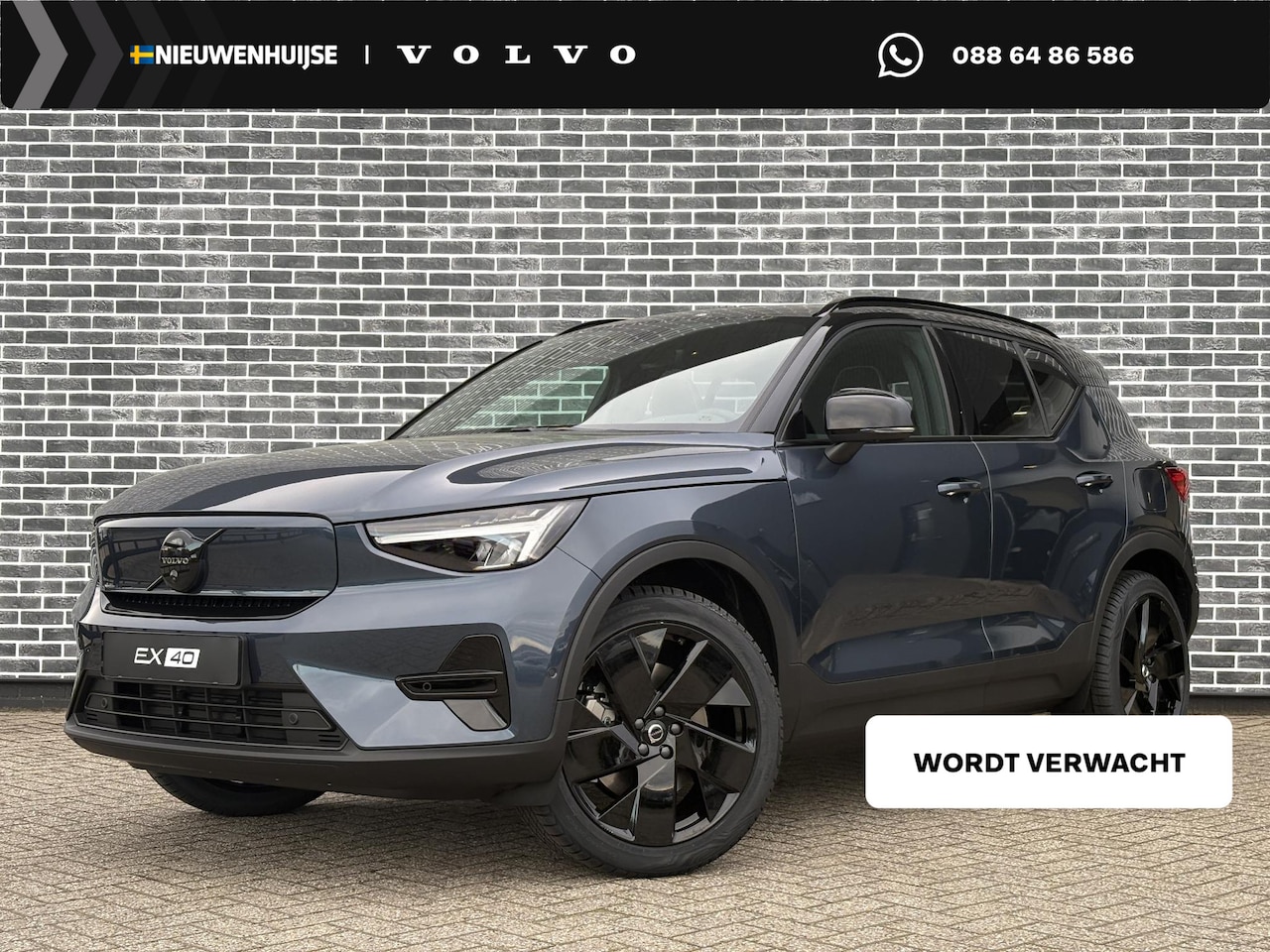 Volvo EX40 - Single Motor Ext. Range Ultra Bl. Ed. Eur. 82 kWh | Harman Kardon Audio | Dode hoek detect - AutoWereld.nl