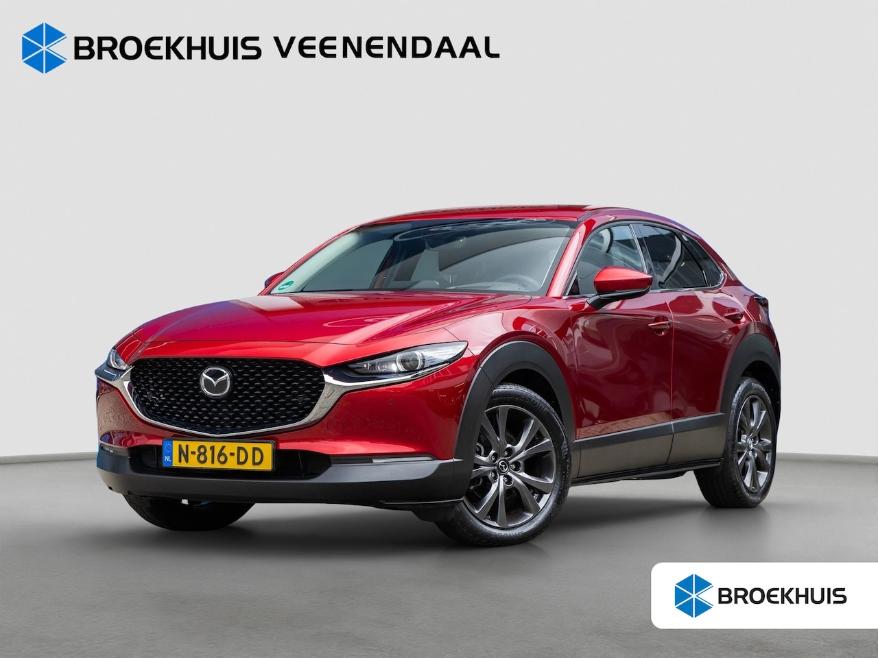 Mazda CX-30 - 2.0 e-SkyActiv-X M Hybrid Luxury | Trekhaak | Adap. Cruise | Stoel/Stuurverw. | Camera | | - AutoWereld.nl