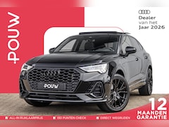 Audi Q3 Sportback - 45 TFSIe 245pk PHEV S Edition | SoH 95% | 20" LMV | 360 Camera | Panoramadak | Trekhaak |