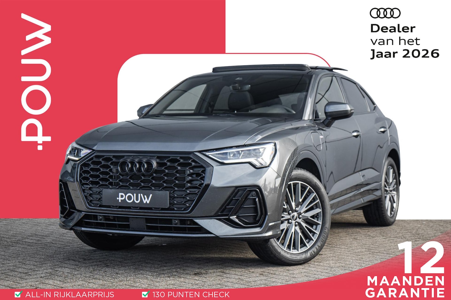 Audi Q3 Sportback - 45 TFSIe 245pk Edition | Panoramadak | Camera | Stoelverwarming | Licht Pakket - AutoWereld.nl