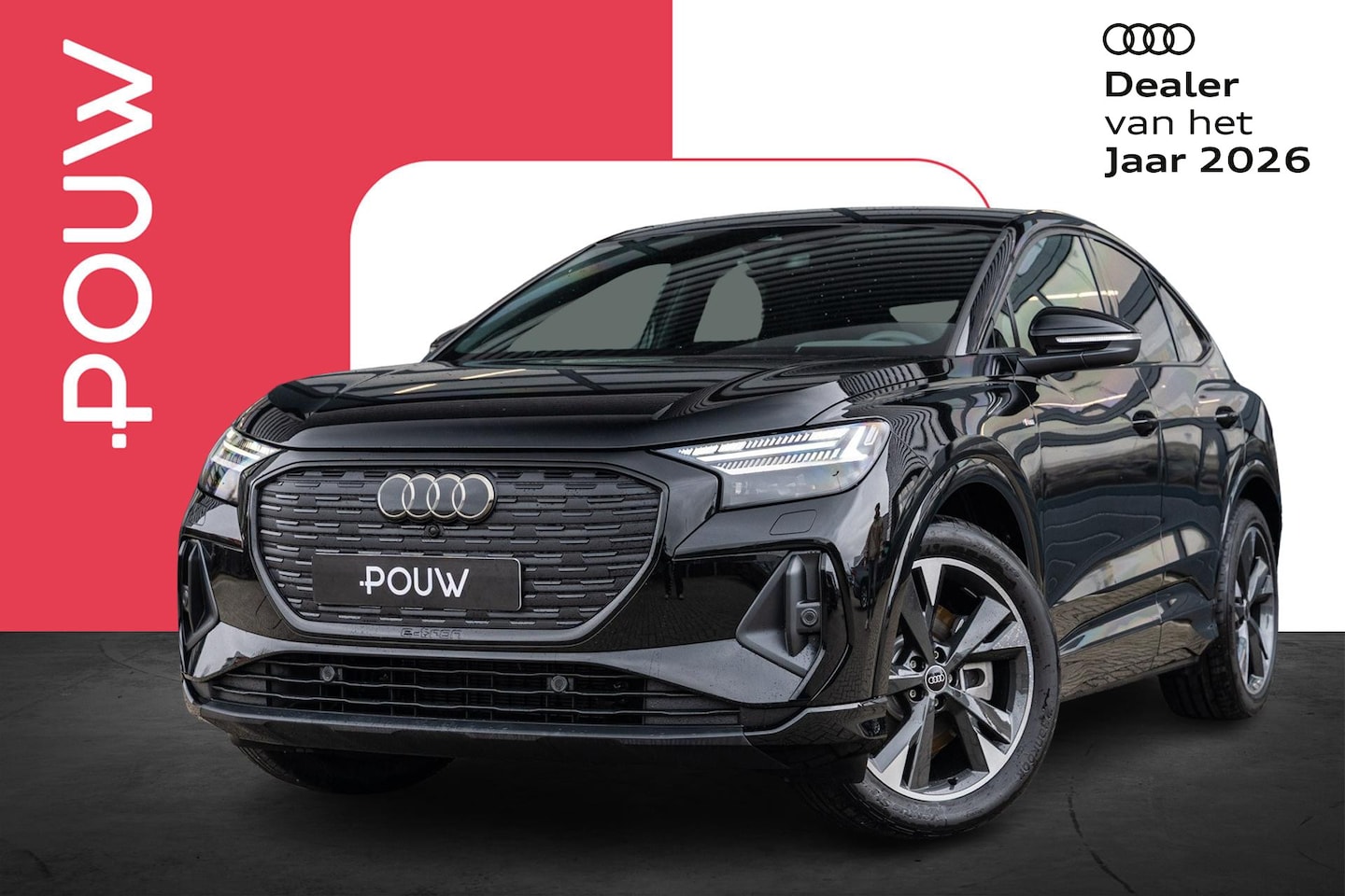 Audi Q4 Sportback e-tron - 45 quattro 286pk S Edition Competition 82 kWh | Sfeerverlichting | Trekhaak Wegklapbaar - AutoWereld.nl