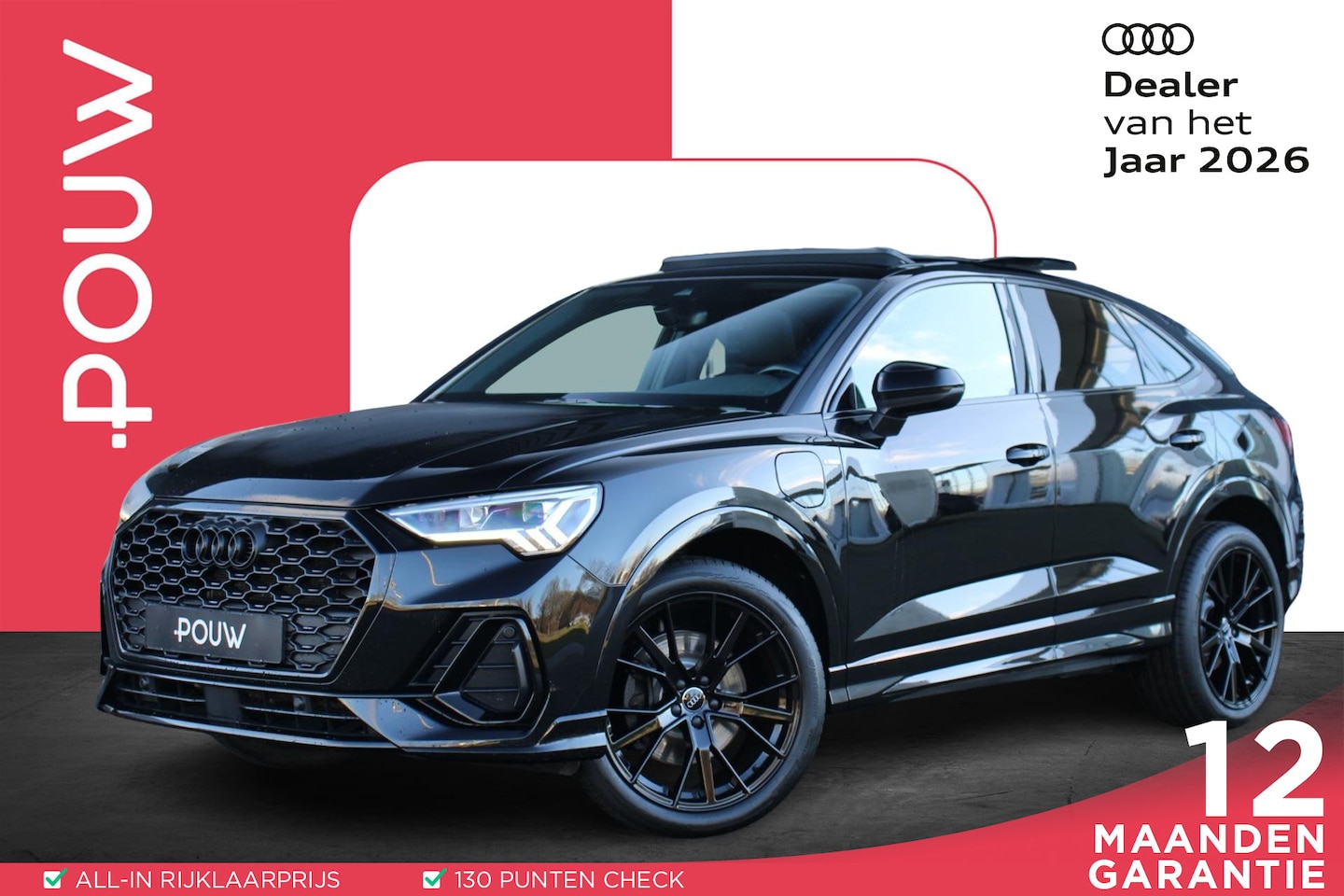 Audi Q3 Sportback - 45 TFSIe 245pk S Edition | Panoramadak | Stoelverwarming | Dodehoek sensor - AutoWereld.nl