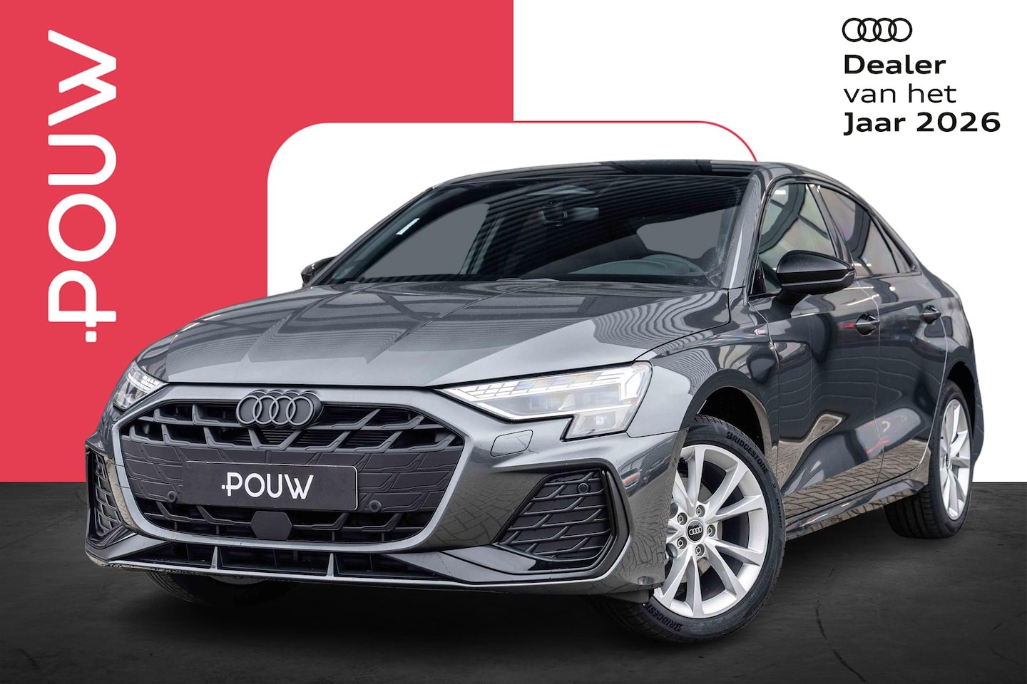 Audi A3 Limousine - 35 TFSI 150pk S Edition | Panoramadak | SONOS Sound - AutoWereld.nl