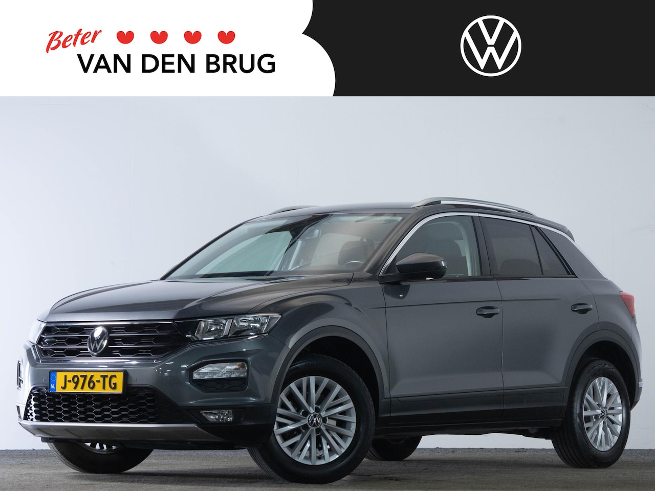 Volkswagen T-Roc - 1.0 TSI 115 PK Style | Navigatie | Trekhaak | Adaptieve Cruise Control | - AutoWereld.nl