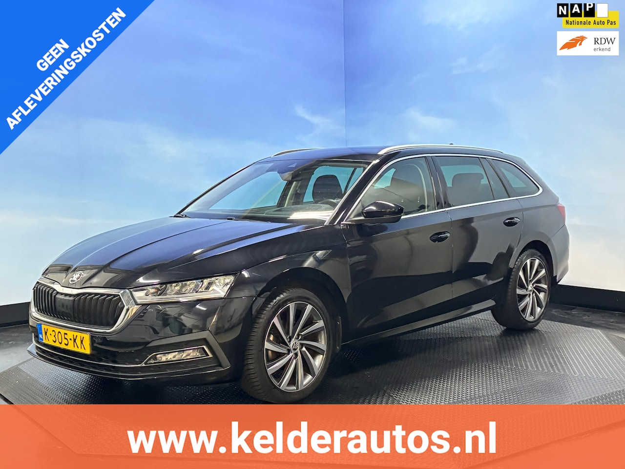 Skoda Octavia Combi - 1.0 e-TSI Business Edition Plus Automaat | Navi | Clima | Cruise | HUD | Trekhaak - AutoWereld.nl