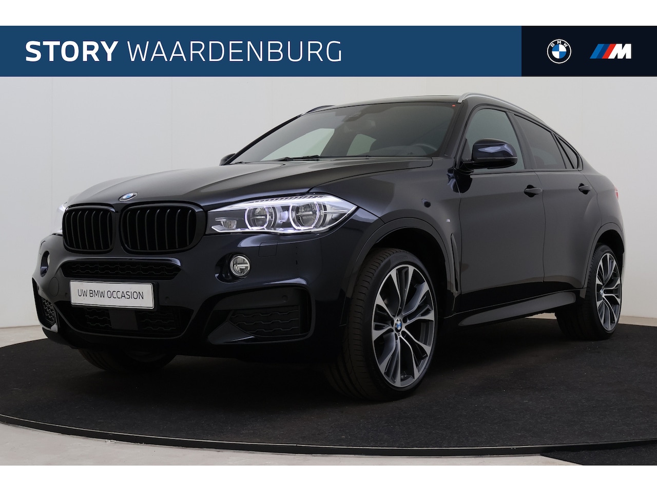 BMW X6 - xDrive40d High Executive M Sport Automaat / Schuif-Kanteldak / Trekhaak / Sportstoelen / A - AutoWereld.nl