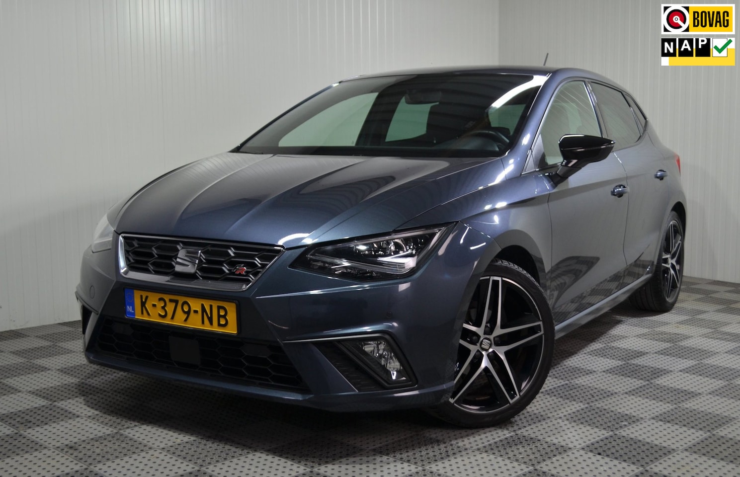 SEAT Ibiza - 1.0 TSI FR Business Intense Plus / Led / Virtual / stoelverw./ Carplay / Cam./ 1 eigen./ N - AutoWereld.nl