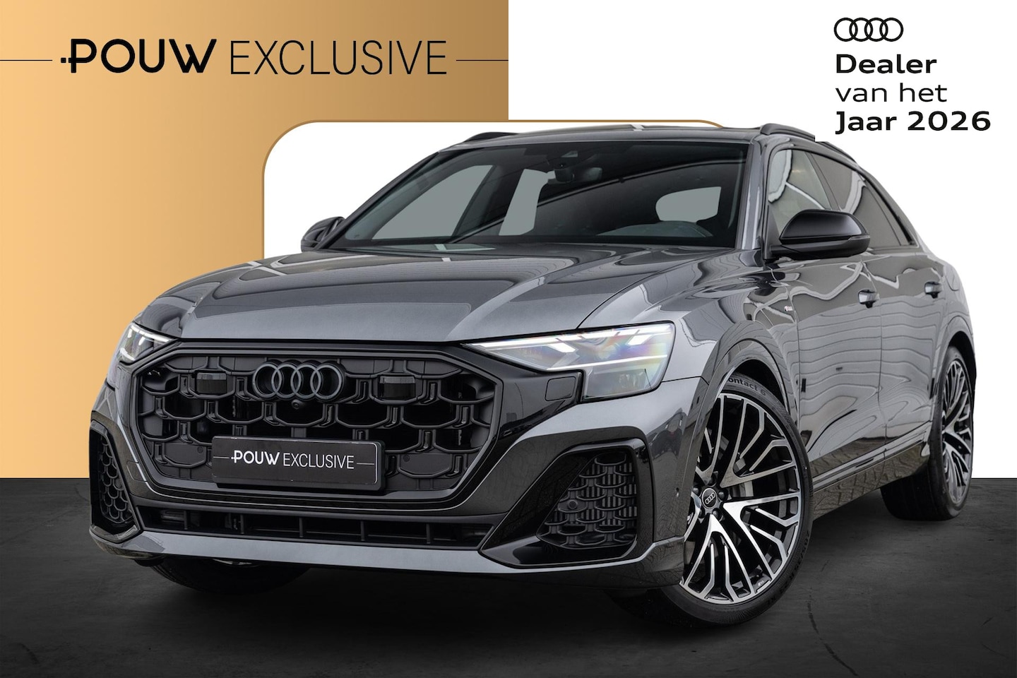 Audi Q8 - 55 TFSI e 394pk quattro Pro Line S | 23" Velgen | Panoramadak | Bang & Olufsen | Vierwielb - AutoWereld.nl