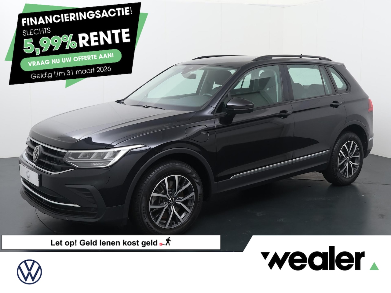 Volkswagen Tiguan - 1.4 TSI eHybrid Life | 245 PK | SoH 86% | Automaat | Climate Control | Adpative cruise con - AutoWereld.nl
