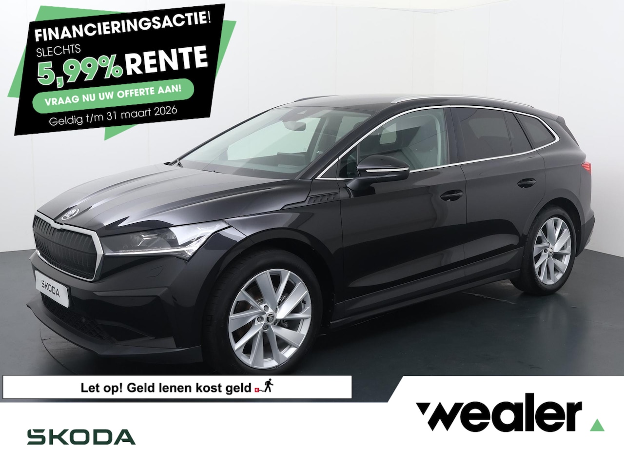 Skoda Enyaq iV - 60 | 180 PK | SoH 91% | Achteruitrijcamera | Matrix LED koplampen | Voorstoelen verwarmd | - AutoWereld.nl
