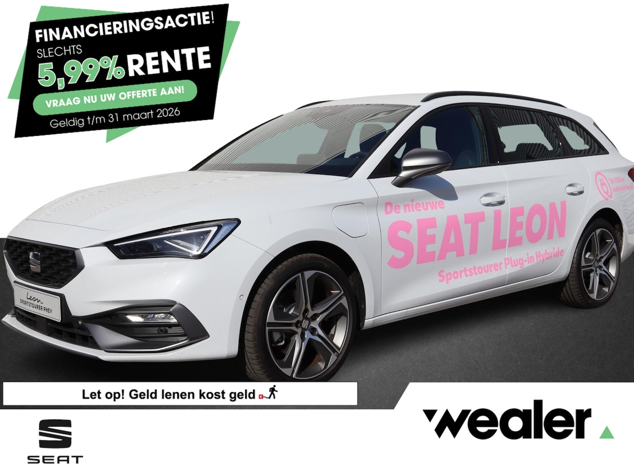 SEAT Leon Sportstourer - FR Business 1.5 TSI eHybrid 150kW / 204pk DSG | Technology pack | pack Safe Drive | - AutoWereld.nl