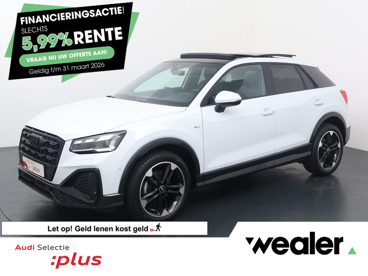 Audi Q2 - 35 TFSI S Edition | 150 PK | Automaat | Trekhaak | Panoramadak | Adaptive Cruisecontrol | - AutoWereld.nl